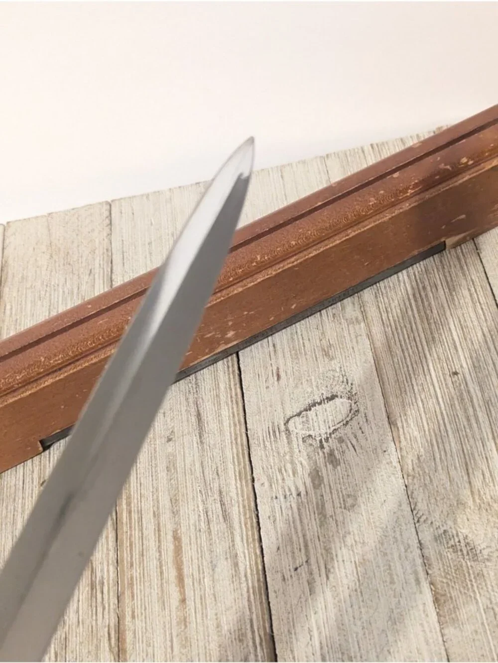 Case XX Chromium CA223-10 Knife Wood Holder Sharpening Stone 10-1/2
